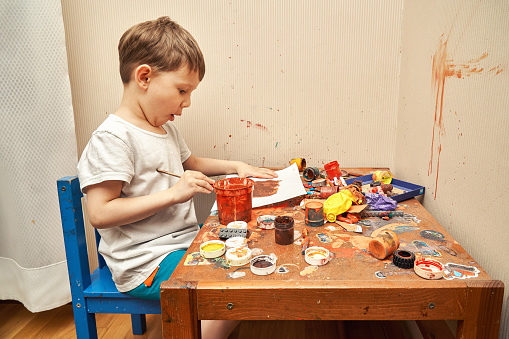 Creating the Ultimate Kid's Art Station - ZevenDesign